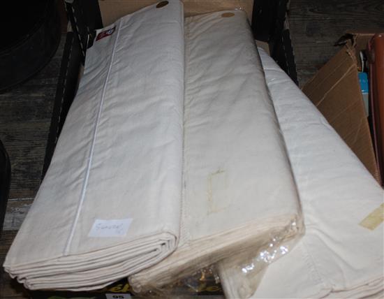 4 French linen sheets